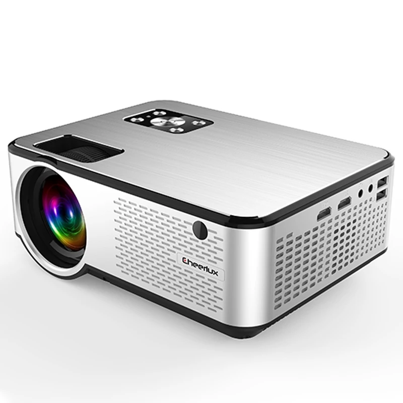 Home Cinema Mini - Cheerlux C9 Smart Projector Mini 4K