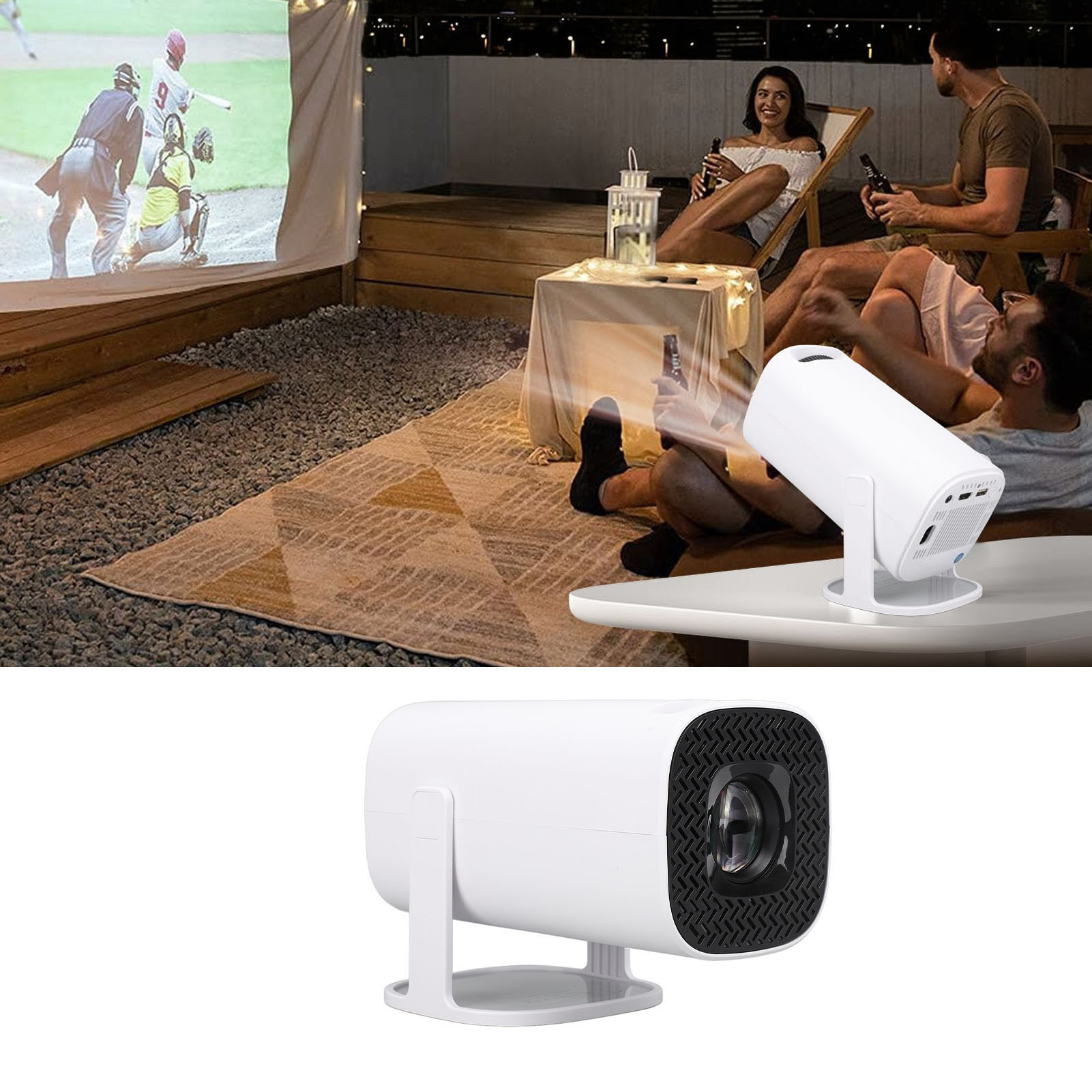 Home Cinema Mini - P30 1080P FHP 4K LED Projector