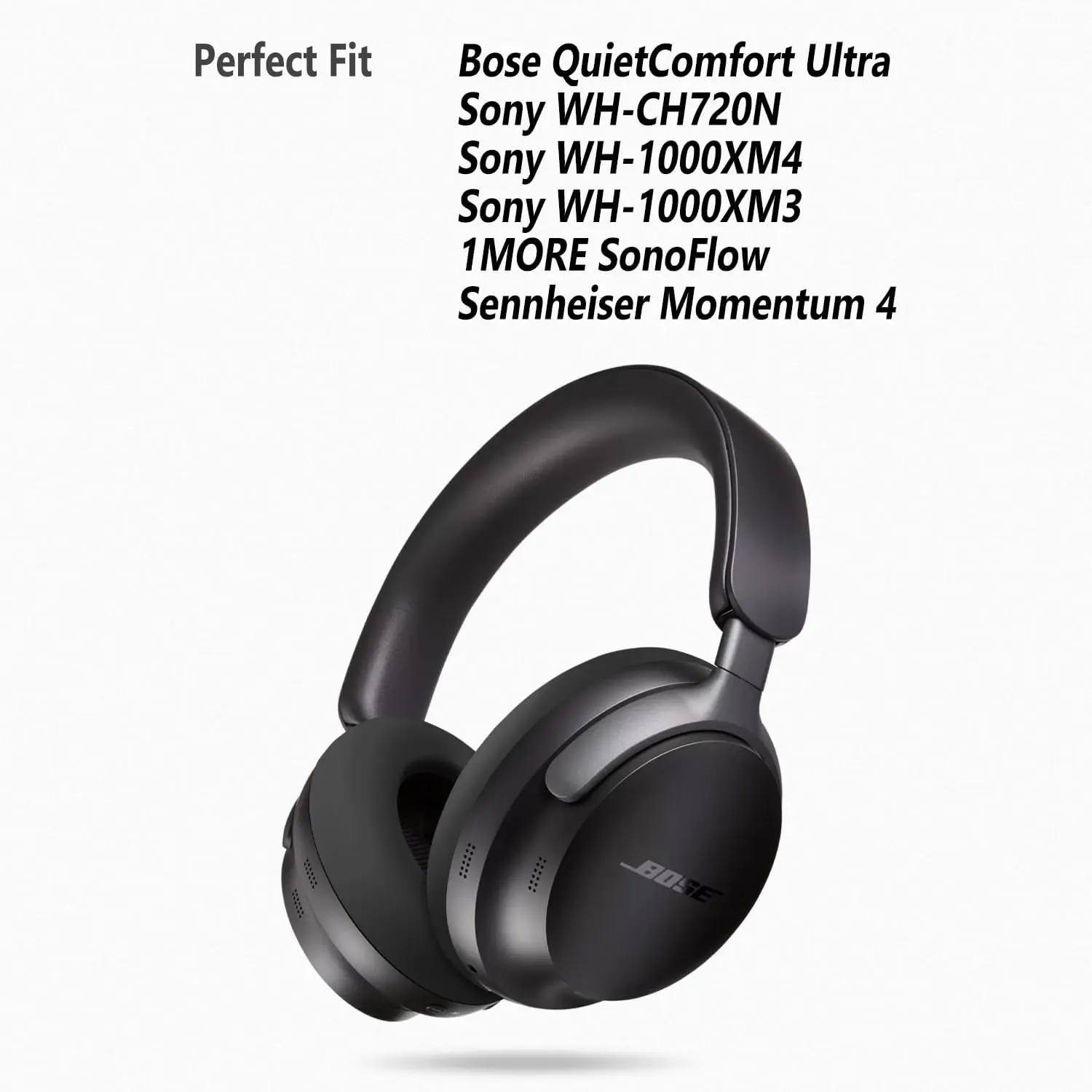 Bose Headphone Qc Ultra - Silicone Ear protective sleeve for Bose