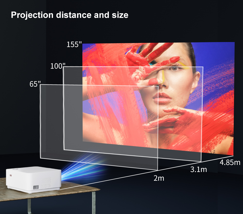 WZATCO D5A 1080P Digital Focus - Home Cinema Mini review and price